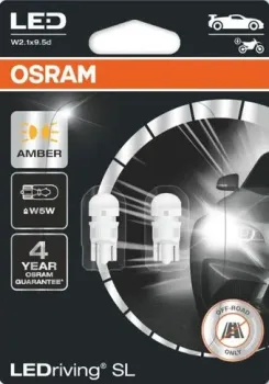 Osram W5W LEDriving Amber Gen3 2шт