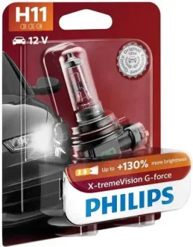 Philips H11 X-tremeVision G-force Blister 1шт
