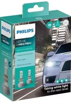 Philips HB3/HB4 Ultinon Pro5000 HL 2шт