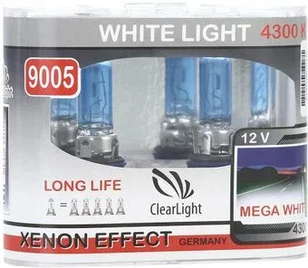 Clear Light White Light HB3 2шт