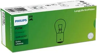 Philips P21W LongLife EcoVision 1шт