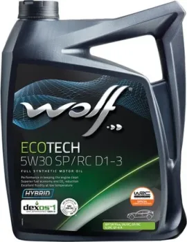 Wolf EcoTech 5W-30 SP/RC D1-3 5л