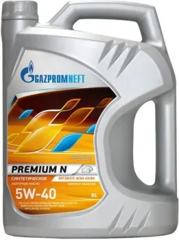 Gazpromneft Premium N 5W-40 5л