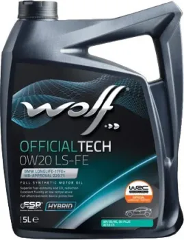 Wolf OfficialTech 0W-20 LS-FE 5л