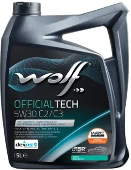 Wolf OfficialTech 5W-30 C2/C3 5л