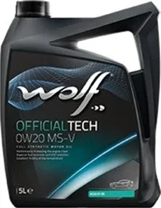 Wolf OfficialTech 0W-20 MS-V 5л