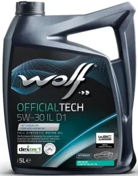 Wolf OfficialTech 5W-30 IL D1 5л