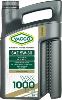 Yacco VX 1000 LE 5W-30 5л