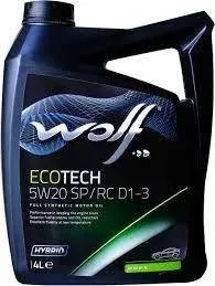 Wolf EcoTech 5W-20 SP/RC D1-3 4л