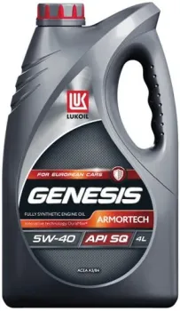 Лукойл Genesis Armortech 5W-40 SQ 4л