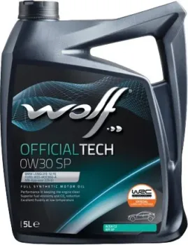 Wolf OfficialTech 0W-30 SP 5л