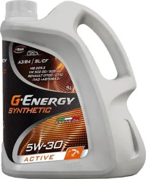 G-Energy Synthetic Active 5W-30 5л