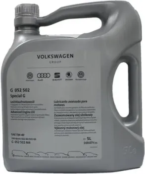 AUDI/Volkswagen Special G 5W-40 5л G052502M4