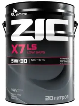 ZIC X7 LS 5W-30 20л