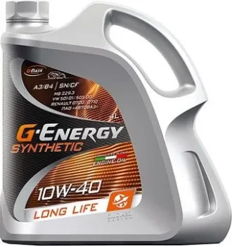 G-Energy Synthetic Long Life 10W-40 4л
