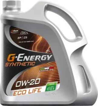 G-Energy Synthetic Eco Life 0W20 API SP ACEA C5 4л
