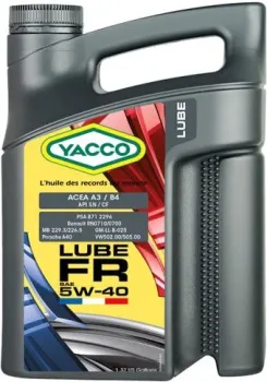 Yacco Lube FR 5W-40 4л