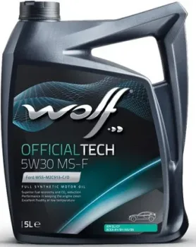Wolf OfficialTech 5W-30 MS-F 5л