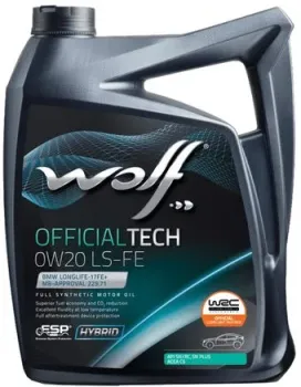 Wolf OfficialTech 0W-20 LS-FE 4л