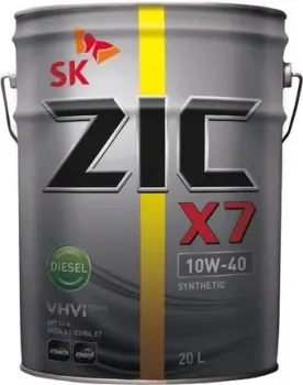 ZIC X7 Diesel 10W-40 20л