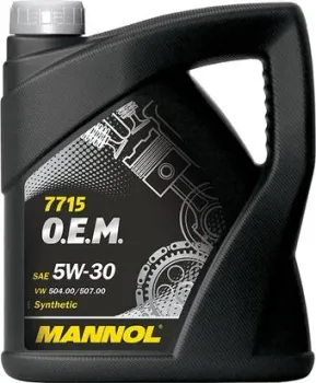 Mannol 7715 O.E.M. 5W-30 API SN/CF 5л [MN7715-5]