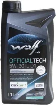 Wolf OfficialTech 5W-30 IL D1 1л