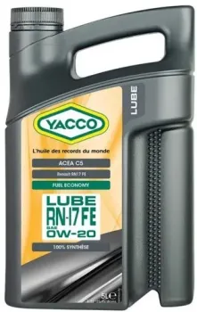 Yacco LUBE RN17 FE 0W-20 5л