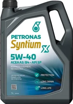 Petronas Syntium X 5W-40 A3/B4 5л