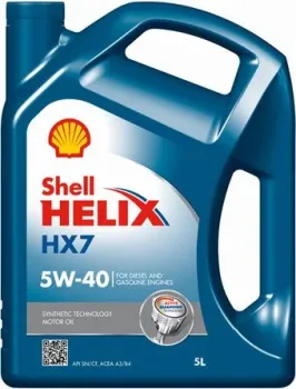 Shell Helix HX7 5W-40 5л
