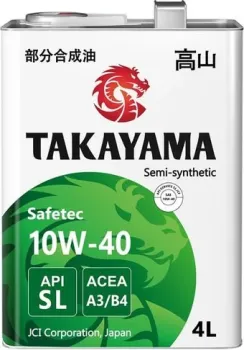 Takayama Safetec 10W-40 A3/B4 SL 4л