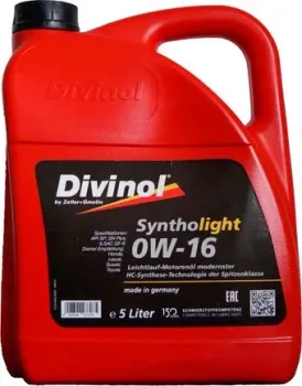 Divinol Syntholight 0W-16 5л