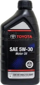 Toyota 5W30 002791QT5W6S 0.946л
