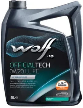 Wolf OfficialTech 0W-20 LL FE 5л