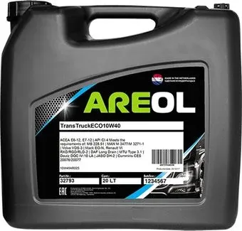 Areol Trans Truck Eco 10W-40 20л