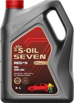 S-OIL SEVEN RED #9 SN 5W-30 4л
