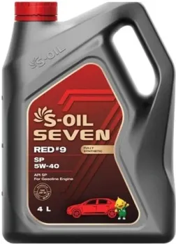 S-OIL SEVEN RED #9 SP 5W-40 4л