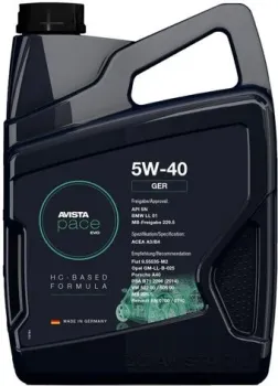 Avista pace EVO GER 5W-40 5л