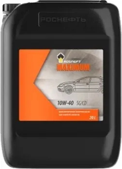 Роснефть Maximum 10W-40 SG/CD 20л