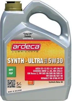 Ardeca SYNTH-ULTRA 5W-30 5л