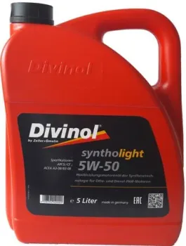 Divinol Syntholight 5W-50 5л