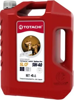 Totachi Niro Optima Pro Synthetic 5W-40 SL/CF A3/B4 4л
