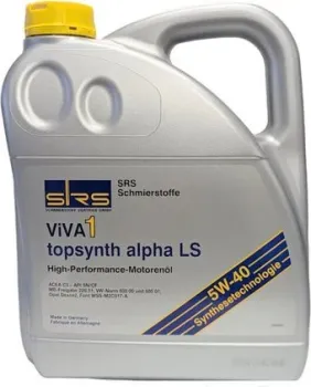 SRS Viva 1 topsynth alpha LS 5W-40 4л