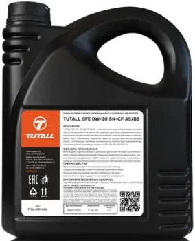 Tutall FE 0W-30 SN/CF A5/B5 4л