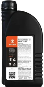 Tutall FE 0W-30 SN/CF A5/B5 1л