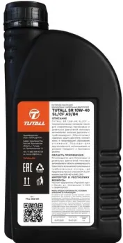 Tutall SR 10W-40 SL/CF A3/B4 1л
