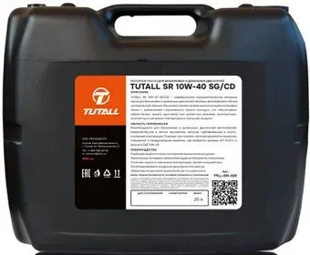 Tutall SR 10W-40 SG/CD 20л