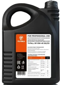 Tutall SR 10W-40 SG/CD 5л
