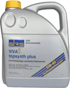 SRS Viva 1 topsynth plus 5W-40 5л 