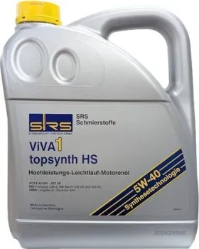 SRS Viva 1 topsynth HS 5W-40 4л