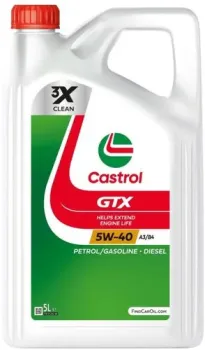 Castrol GTX 5W-40 A3/B4 5л